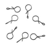 Fly Hook Lure Snap Kit con 300 Pezzi e Tre Varianti di Misura per Pesca