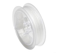 Fly Line Backing 8 Strand per trecciato Dacron poliestere, 50 m, basso attrito, trota, spigola, pesca d'acqua dolce con anello (B)
