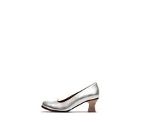 Fly London BAZE086FLY, Pumps Donna, Silver, 36 EU