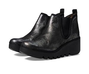 Fly London Byne349fly Chelsea - Stivali da donna, Argento, 41 EU