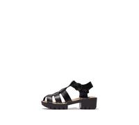 Fly London EMME511FLY, Sandal Donna, Black, 38 EU