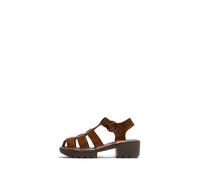 Fly London EMME511FLY, Sandal Donna, Camel, 42 EU