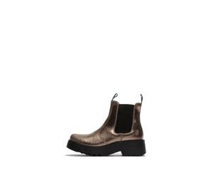 Fly London MEDI789FLY, Fashion Boot Donna, Dk. Gold, 35 EU