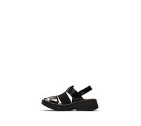 Fly London MING201FLY, Sandal Donna, Black, 38 EU