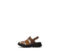Fly London MING201FLY, Sandal Donna, Camel, 38 EU