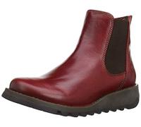 Fly London P143195004 SALV195FLY Stivale alla Moda Donna, Rosso, 35 EU