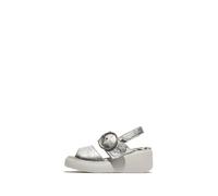 Fly London DIGO939FLY, Sandal Donna, Silver, 38 EU