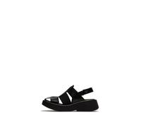 Fly London MING201FLY, Sandal Donna, Black, 37 EU