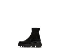 Fly London P145317000 ZOOL317FLY Stivale alla Moda Donna, Nero, 37 EU