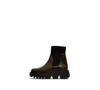 Fly London P145317001 ZOOL317FLY Stivale alla Moda Donna, Verde, 35 EU
