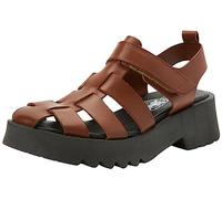 Fly London Sandalo da donna Maie850flyWedge, Cognac, 41 EU