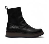 Fly London Scarpe Da Donna Nero RENO053FLY In Pelle Con Cerniera Alla Caviglia