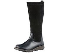 Fly London Seme828fly, Stivali Donna, rug/Oilsuede Black, 38 EU
