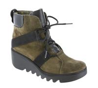 Fly London Stivaletti da donna Blom460fly, Nero fango, 5 UK