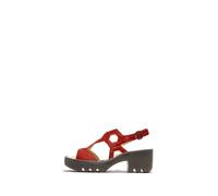 Fly London TEWA573FLY, Sandal Donna, Devil Red, 40 EU