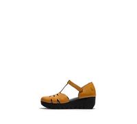 Fly London VELT224FLY, Wedges Donna, Mustard, 36 EU
