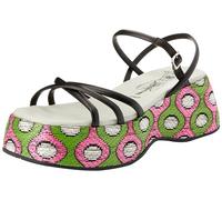 Fly London Women's Blaf095fly Sandal, Nero, 5 UK