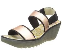 Fly London Women's Yaco416fly Sandal, Blush Gold, 37 EU