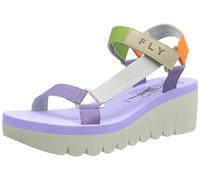 Fly London Women's Yefa726fly Sandal, Multicolor Viola, 41 EU