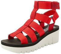Fly London Women's Yufi032fly Sandal, Lipstick Red Red, 9 UK