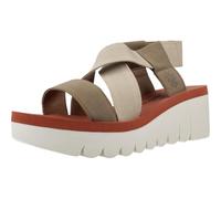 Fly London YABI922FLY, Sandal Donna, Military/Beige/Brick, 39 EU