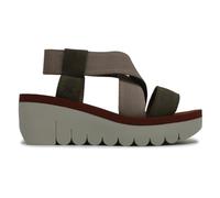 Fly London YABI922FLY, Sandal Donna, Military/Beige/Brick, 39 EU