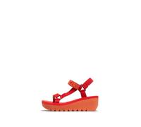 Fly London YEFA726FLY, Sandal Donna, Devil Red, 39 EU