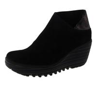 Fly London Yego400, Stivali Chelsea Donna, Nero Grafite, 42 EU