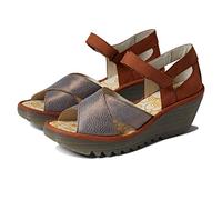 Fly London Yent365fly, Sandali con Zeppa Donna, Bronzo Tan, 37 EU