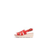 Fly London YOLF400FLY, Sandal Donna, Devil Red, 36 EU