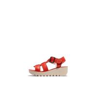 Fly London YUDD236FLY, Sandal Donna, Devil Red, 38 EU