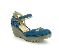 Fly London Yuna, Sandali Donna, Blu (Blue 118), 37 EU
