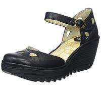 Fly London Yuna, Sandali Donna, Nero (Black 090), 36 EU