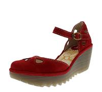 Fly London Yuna, Sandali Donna, Rosso (Lipstick Red 135), 41 EU