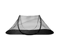 Fly Net, Mesh Canopy, Outdoor Portable Shelter Tent Black, Blue, Lightweight Waterproof Protection Cover for Sleeping, Travel, Camping, Beach, Hiking, Adults, Kids, Athletes