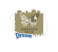 Fly News Retro Adesivi Citazione Sogno Decalcomanie in Vinile