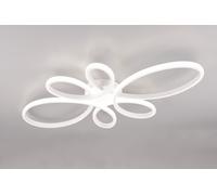 TRIO Leuchten Fly lampada a soffitto, a LED, larghezza: 83 cm, 645619131, Fly [Lampade per Interni > Lampade a Soffitto]