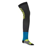 Fly Racing 2025 Calze Ginocchiere Motocross Hi-Viz Nero Blu Taglia Small Medium