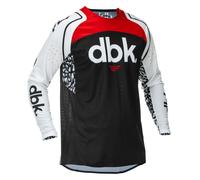 Fly Racing 2026 Maglia Motocross Evolution DST Nero Bianco Rosso Off-Road