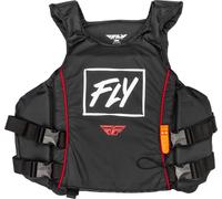 Fly Racing 221-30300S Pullover Galleggiamento Gilet Sm Nero/Bianco/Rosso