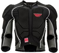 Fly Racing Barricade, giacca protettiva XXL male Nero/Grigio