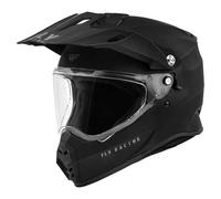Fly Racing Casco Trekker Solid Nero Opaco S