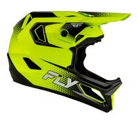 Fly Racing Casco Mtb Junior Rayce Sonar Hi-Vis / Black / White