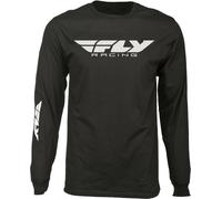 Fly Racing Corporate Maglietta A Maniche Lunghe XL Nera 352-4140X