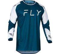 Fly Racing Evolution, maglia M male Blu/Bianco