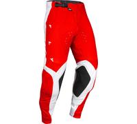 Fly Racing Evolution 2024 rosso/bianco Pantaloni Motocross, bianco-rosso, taglia 38 per maschi