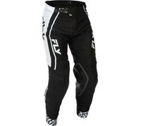 Fly Racing Evolution DST DBK Special Edition, pantaloni in tessu 28 male Nero/Bianco/Rosso