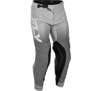 Fly Racing Evolution DST, pantaloni in tessuto 34 male Grigio/Grigio Scuro/Bianco