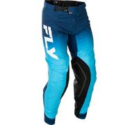 Fly Racing Evolution DST, pantaloni in tessuto 36 male Blu/Blu Scuro/Bianco