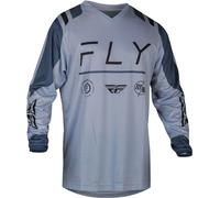 Fly Racing F-16 2024 Maglia Motocross, grigio, taglia XL per maschi